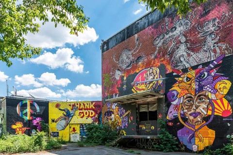 Graffiti on Teufelsberg