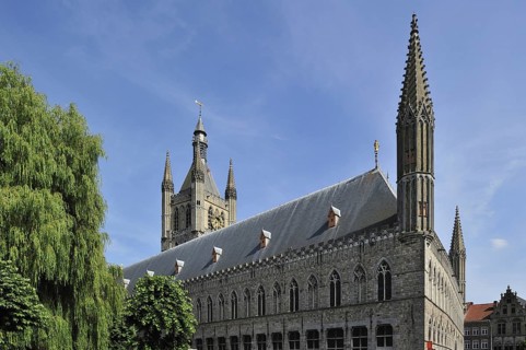 The Cloth Hall and belfry at Ypres