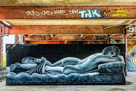 Graffiti on Teufelsberg