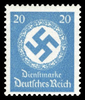 Stamp vintage 1934 of the Deutsche Reichspost