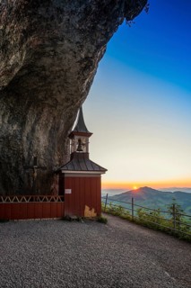 Chapel in rocks