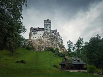 The medieval Bran fortress known as Dracula castle in Transylvania