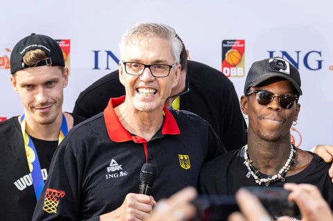 After winning the Basketball World Cup on 10.09.2023 in Manila Philippines by defeating Serbia 83:77