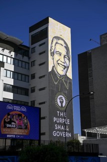 Mural of Nelson Mandela