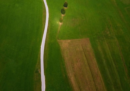 Drone shot