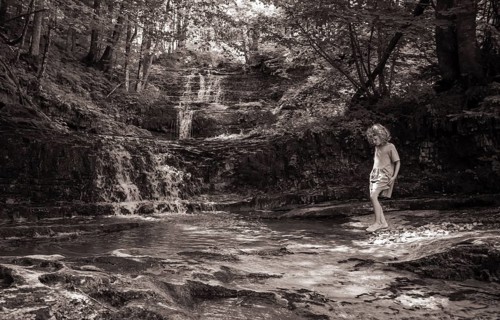 Sepia-coloured
