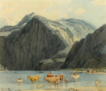 The Koenigssee in the Berchtesgaden Alps