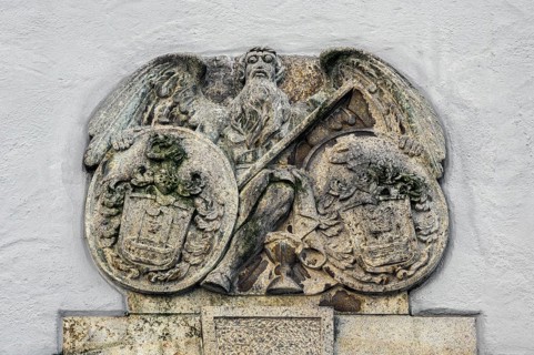 Alliance Coat of Arms of the Neubronner Kempten-Ulm Families from 1792