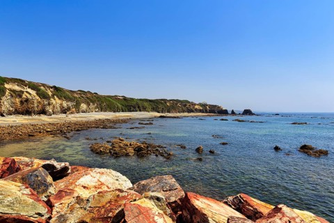 Coastline near Porto Covo