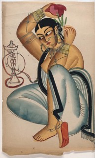 A courtesan