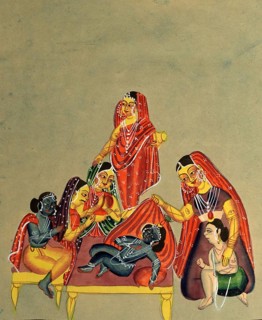 The Worship of the Krishna Child
