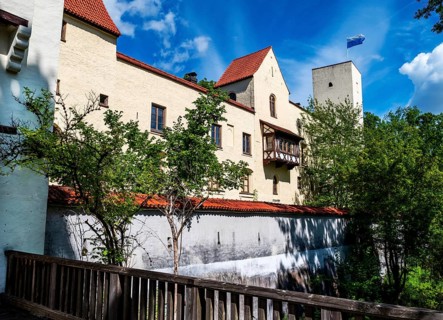 East facade of Gruenwald Castle