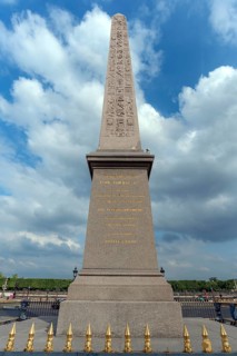 Obelisk of Luxor on the Place de la Concorde