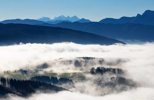 Morning sun in the valley