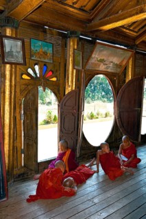 Novices at the window