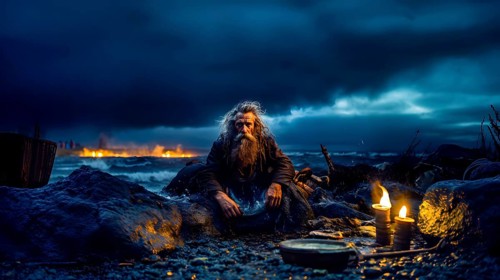 In bad weather
