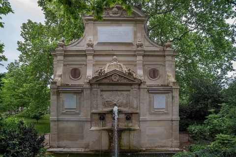 The Medici Fountain in the Jardin Du Luxembourg