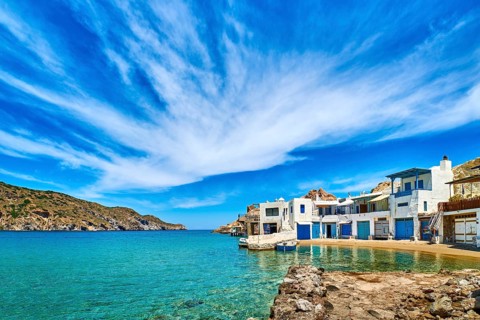 Beautiful small fishing village