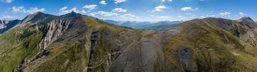 View of the Chaschauna Pass with Piz Chaschauna