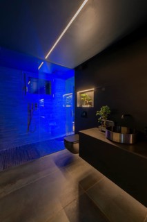 Luxury Design Bathroom in Modern Apartment in Switzerland
