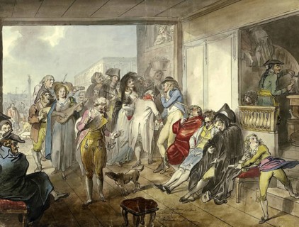 Cafe on the Piazetta in Venice c. 1820