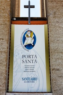 Holy Door with Cross