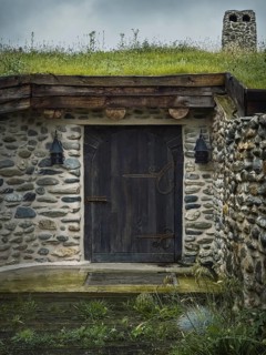 A hobbit house hidden underground part of the Clay Castle from the Valley of Fairies