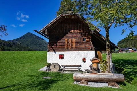 Waschl Muehle on the Muehlenweg in Ebenau