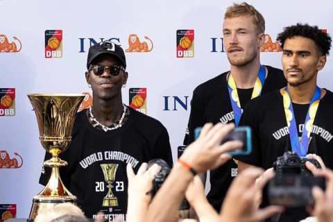 After winning the Basketball World Cup on 10.09.2023 in Manila Philippines by defeating Serbia 83:77