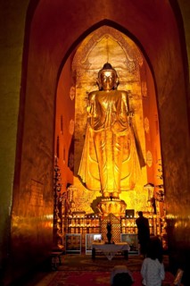 Golden Buddha in Pagoda