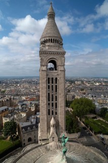Bell tower of the Sacre-Coeur Basilica