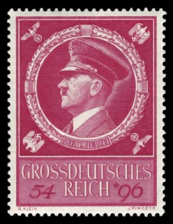 Stamp vintage 1944 of the Deutsche Reichspost