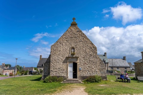 The Chapelle Notre-Dame-de-Bon-Secours in Gatteville-le-Phare