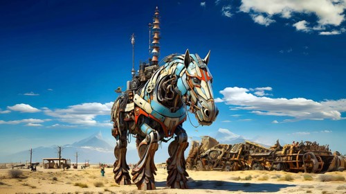 A Trojan horse in the future
