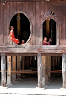 Novices at the window