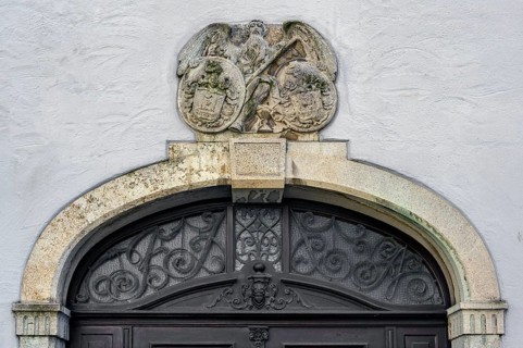 Alliance Coat of Arms of the Neubronner Kempten-Ulm Families from 1792