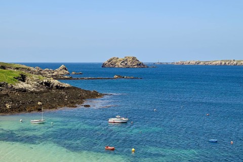 Small bay on the island of Ouessant