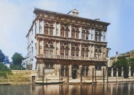 Palazzo Vendramin-Calergi is a Venetian palace on the left bank of the Grand Canal in the Sestiere Cannaregio