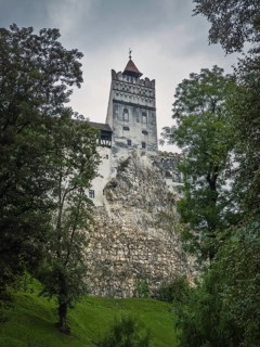 The medieval Bran fortress known as Dracula castle in Transylvania