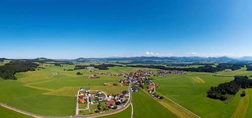 Drone shot