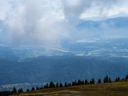 View from the Gerlitzen Alpe into the Drau Valley
