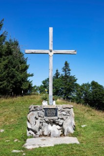Summit cross on the Spielberg