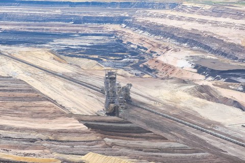 Garzweiler opencast lignite mine