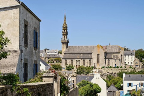 Church of St. Paul-Aurelien in Lampaul