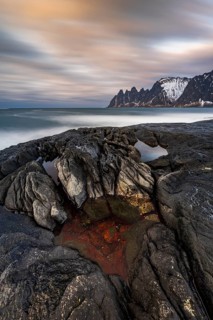 Tungeneset rocky coast
