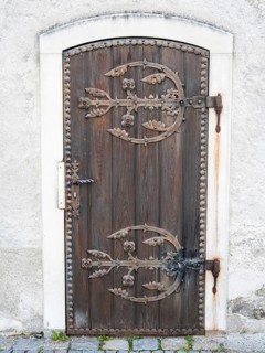 Artful wrought iron work