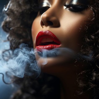 Close-up of a woman's lips