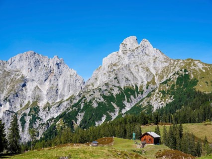 Wooden hut