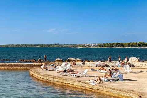 Beach of Umag
