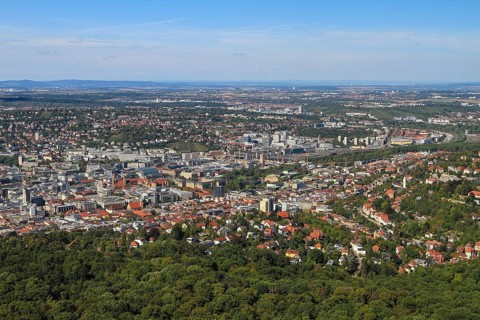 Stuttgart city centre basin